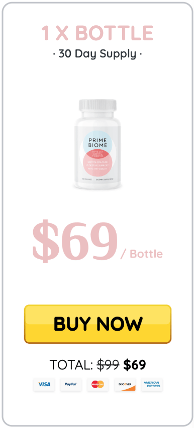PrimeBiome 1 bottle
